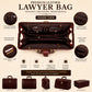 The Barrister Leather Briefcase