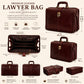 The Barrister Leather Briefcase