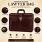 The Barrister Leather Briefcase