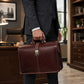 The Barrister Leather Briefcase