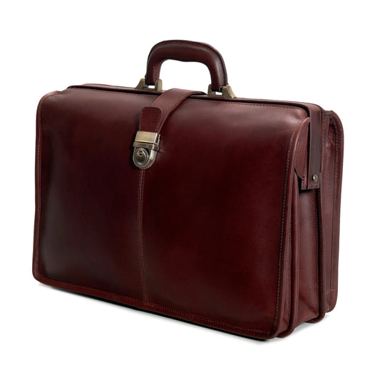 The Barrister Leather Briefcase