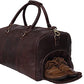 The Unesco Leather Duffle Bag