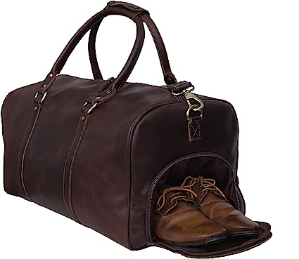 The Unesco Leather Duffle Bag