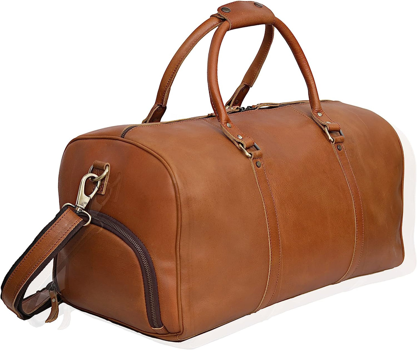 The Buffalo Leather Travel Duffle Bag