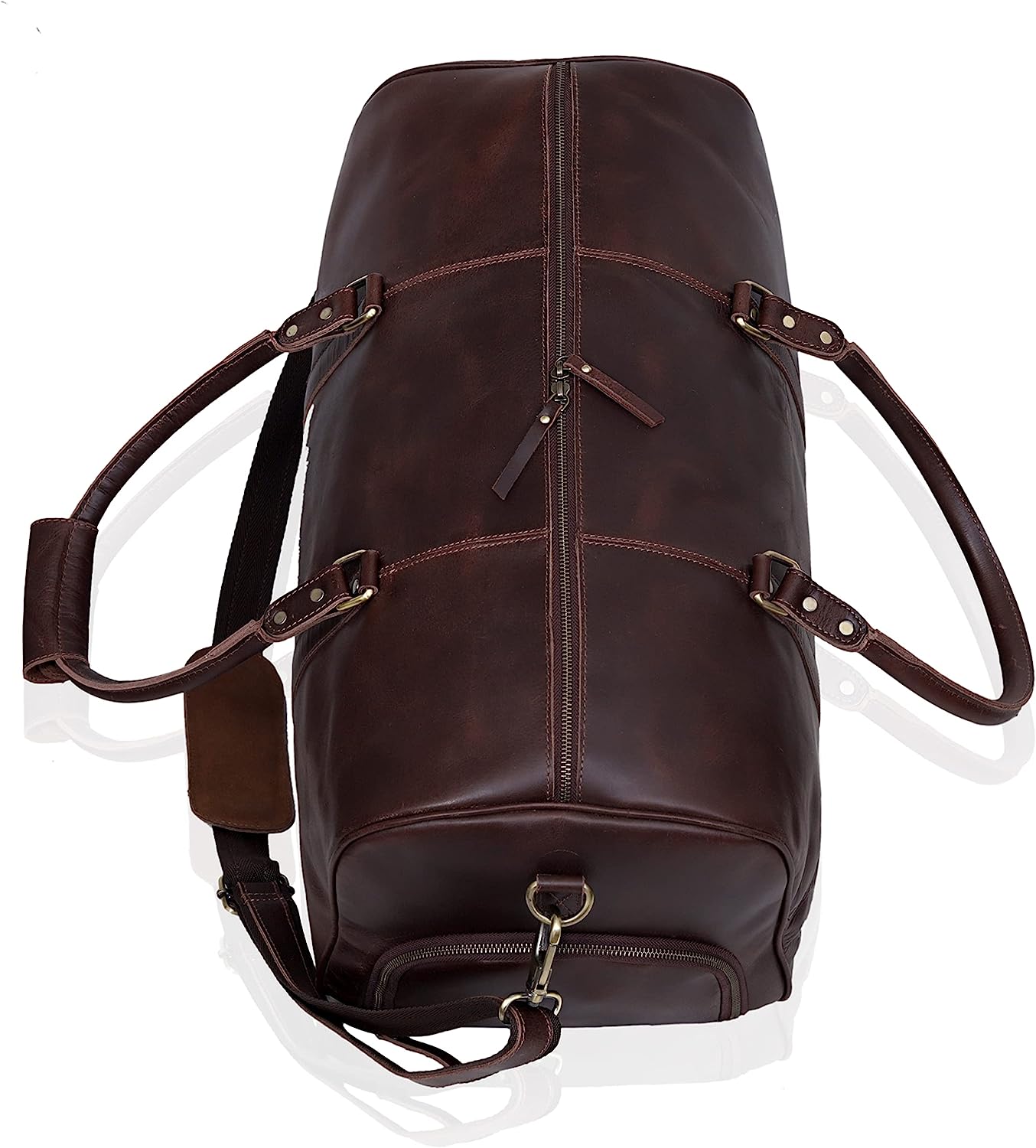 The Unesco Leather Duffle Bag