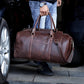 The Unesco Leather Duffle Bag