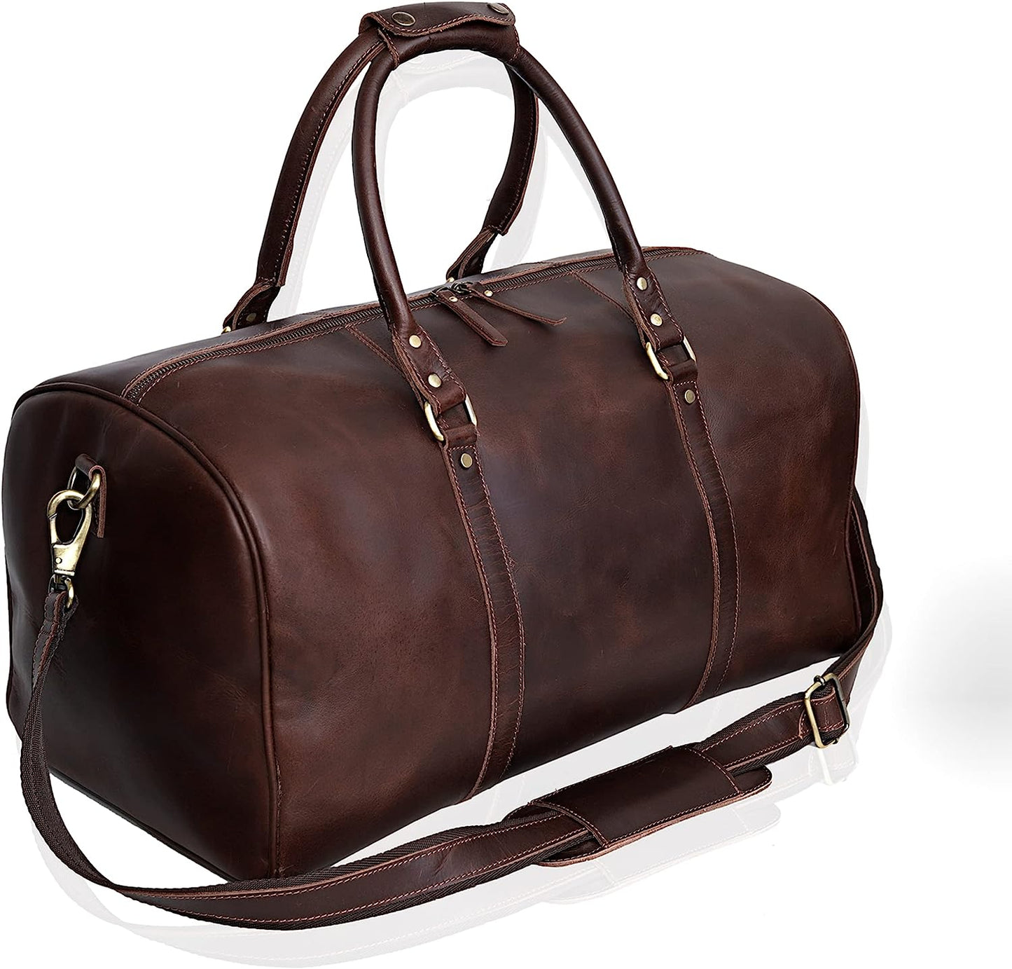 The Unesco Leather Duffle Bag