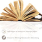 Vintage Key Leather Journal with Compass Embossed