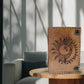 Sun and Moon Buffalo Leather Journal