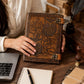 Vintage Owl Leather Journal