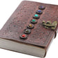 Vintage Leather Seven Stone Journal