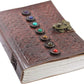 Vintage Leather Seven Stone Journal