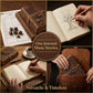 Antique Buffalo Leather Key Journal