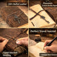 Vintage Key Leather Journal with Compass Embossed