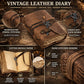 Antique Buffalo Leather Key Journal