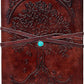 Leather Journal Tree of Life Embossed