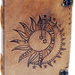 Sun and Moon Buffalo Leather Journal