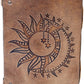 Sun and Moon Buffalo Leather Journal