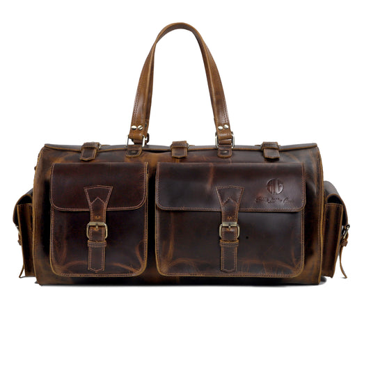 The Luxurious Leather Duffle Bag