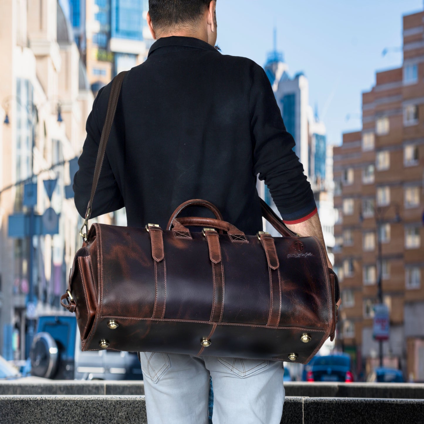 The Storm Leather Duffle Bag