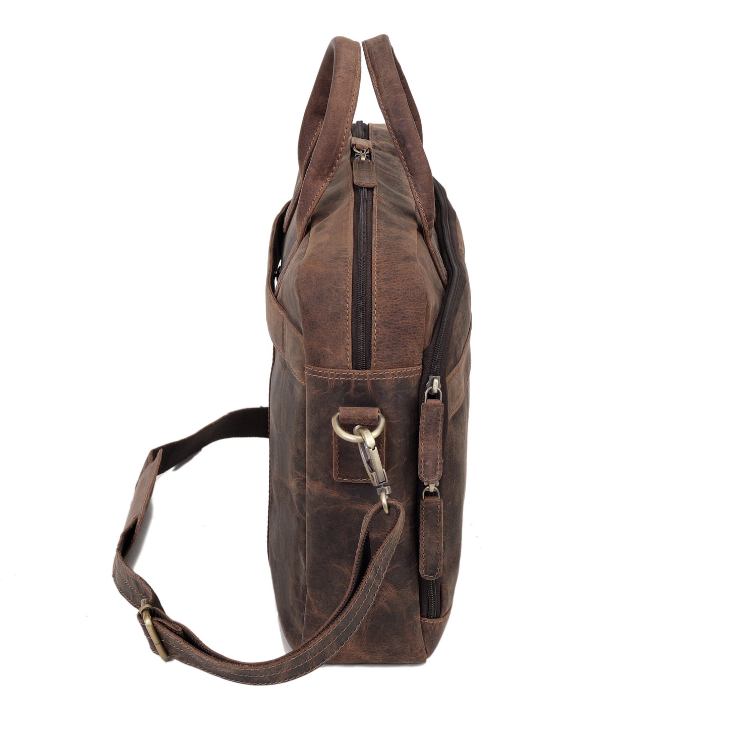 Ocean Leather Buffalo Briefcase