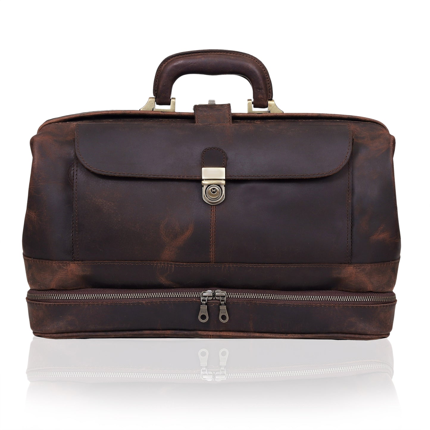 The Vintage Leather Briefcase Doctor Bag