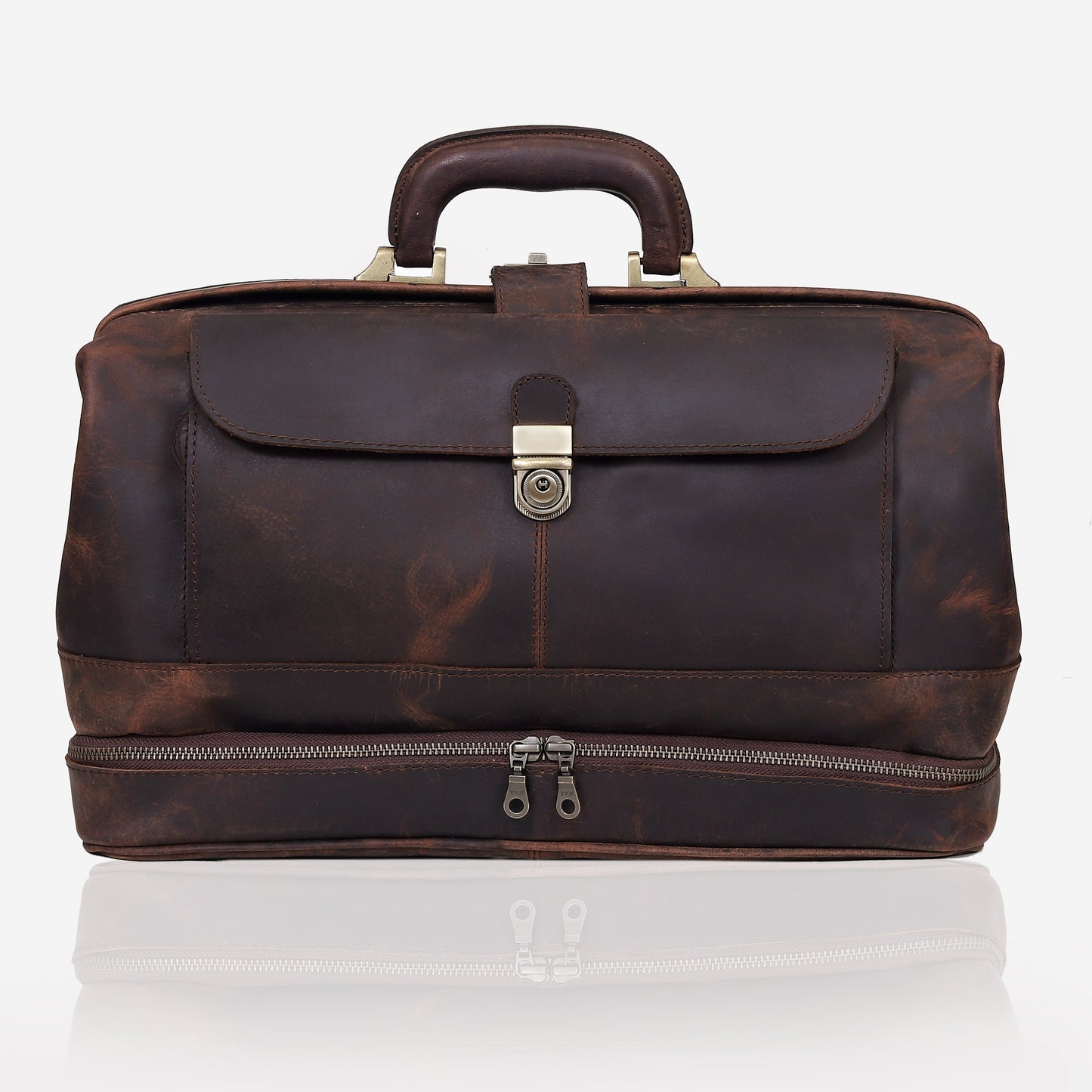 The Vintage Leather Briefcase Doctor Bag