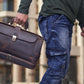 The Vintage Leather Briefcase Doctor Bag