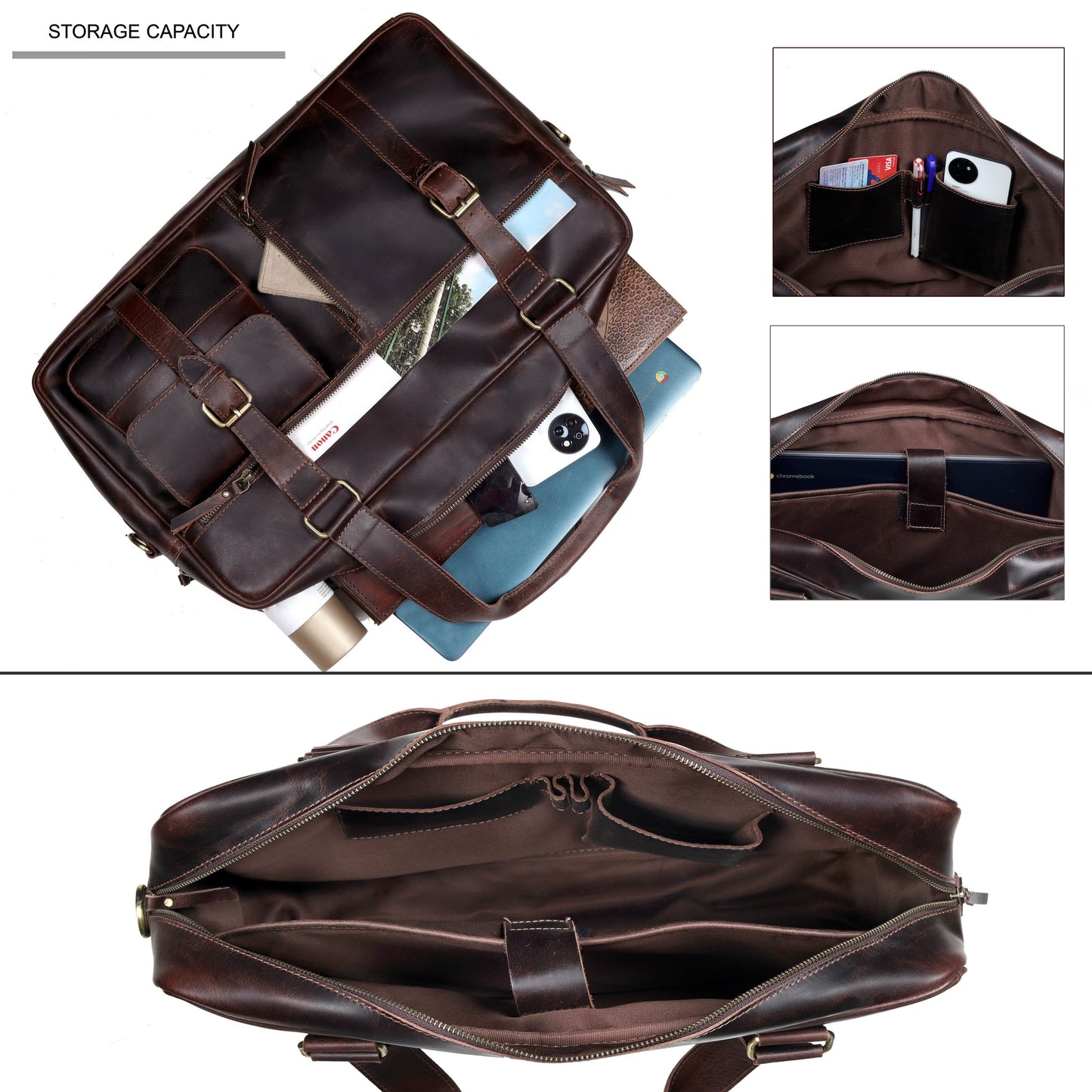 The Legacy Leather briefcase