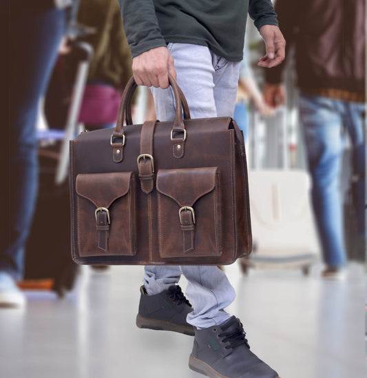 The Titanic Leather Bag
