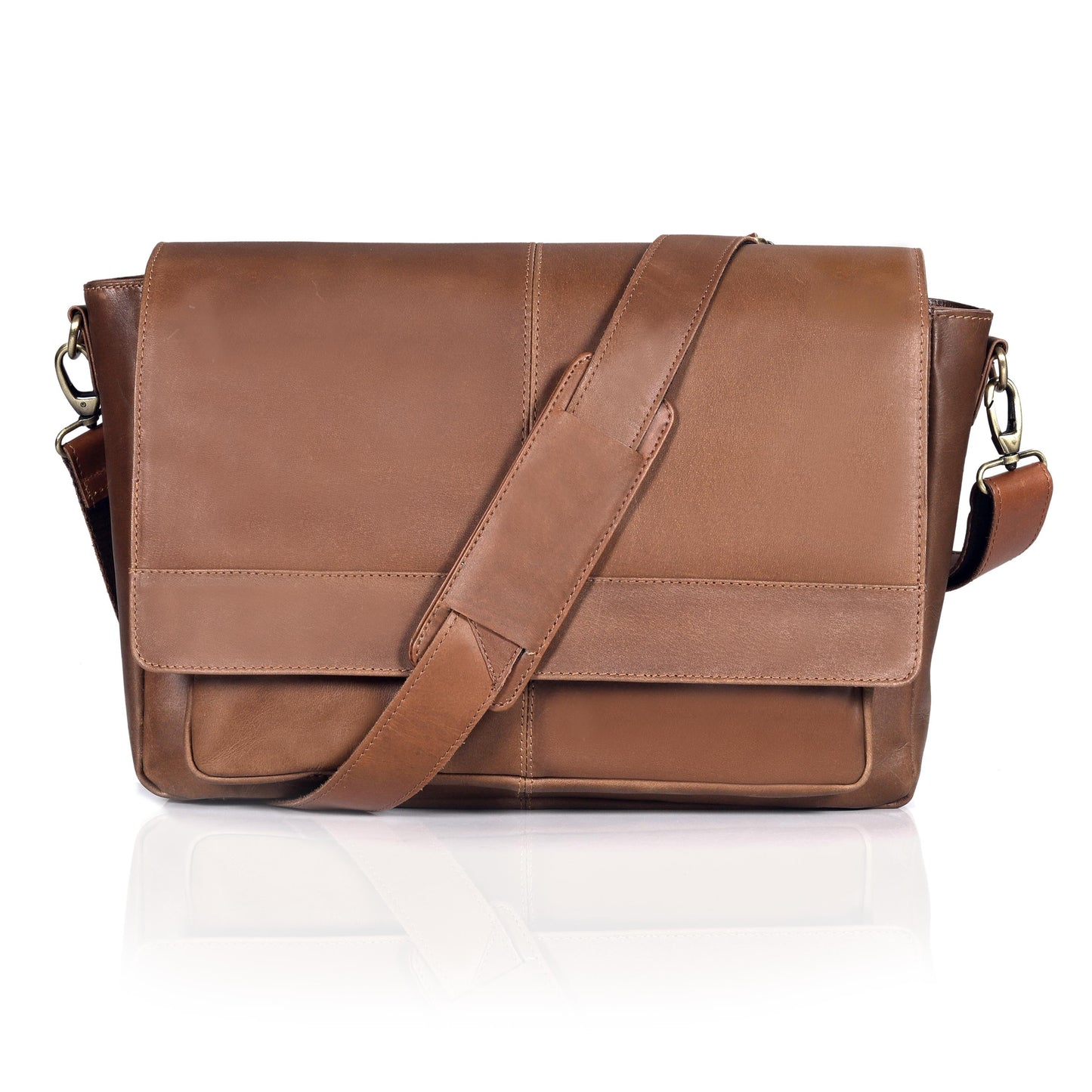 The Jackson Leather Buffalo Briefcase
