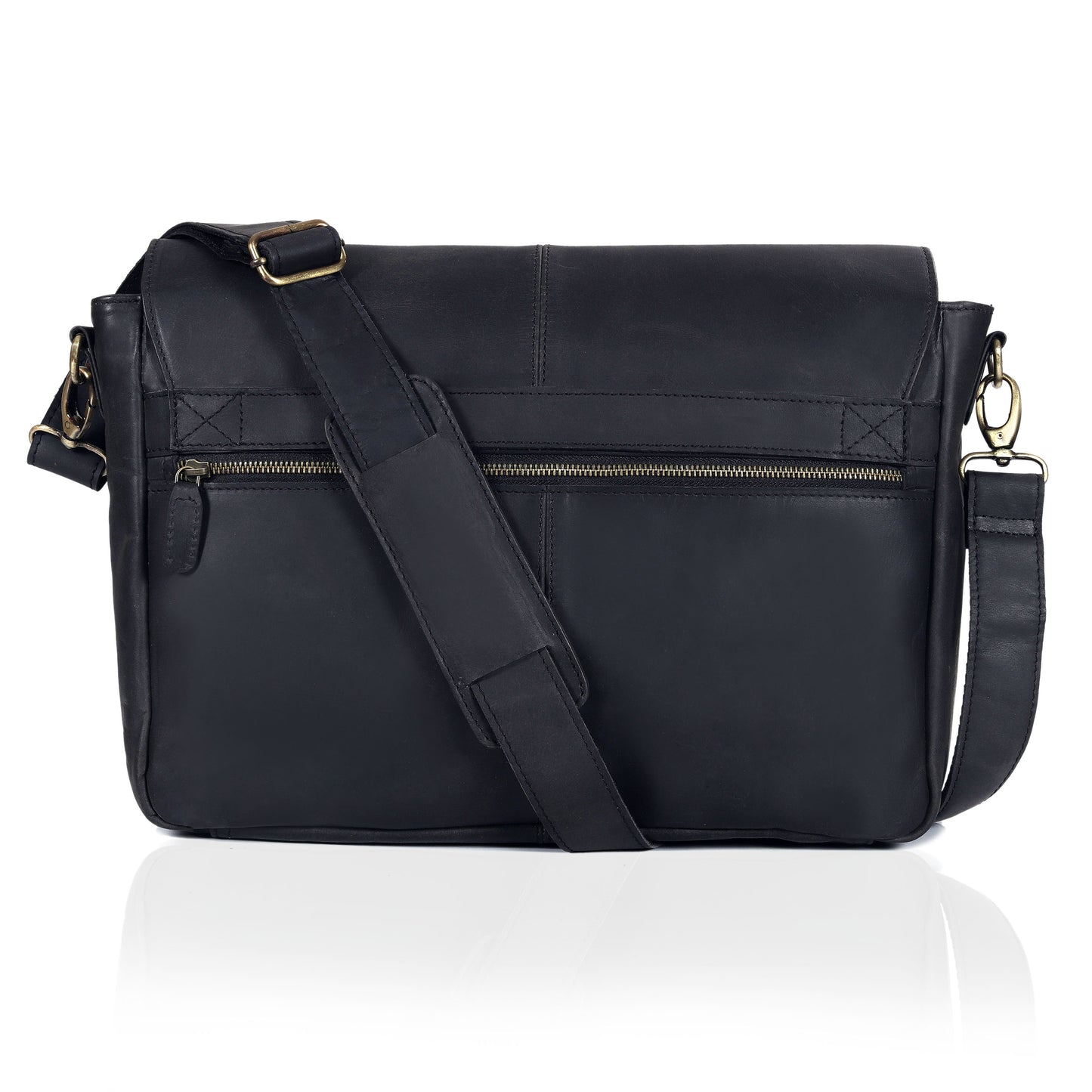 The Barbosas Leather Buffalo Briefcase