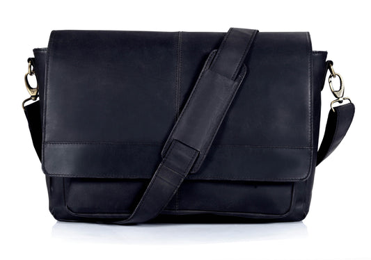 The Barbosas Leather Buffalo Briefcase