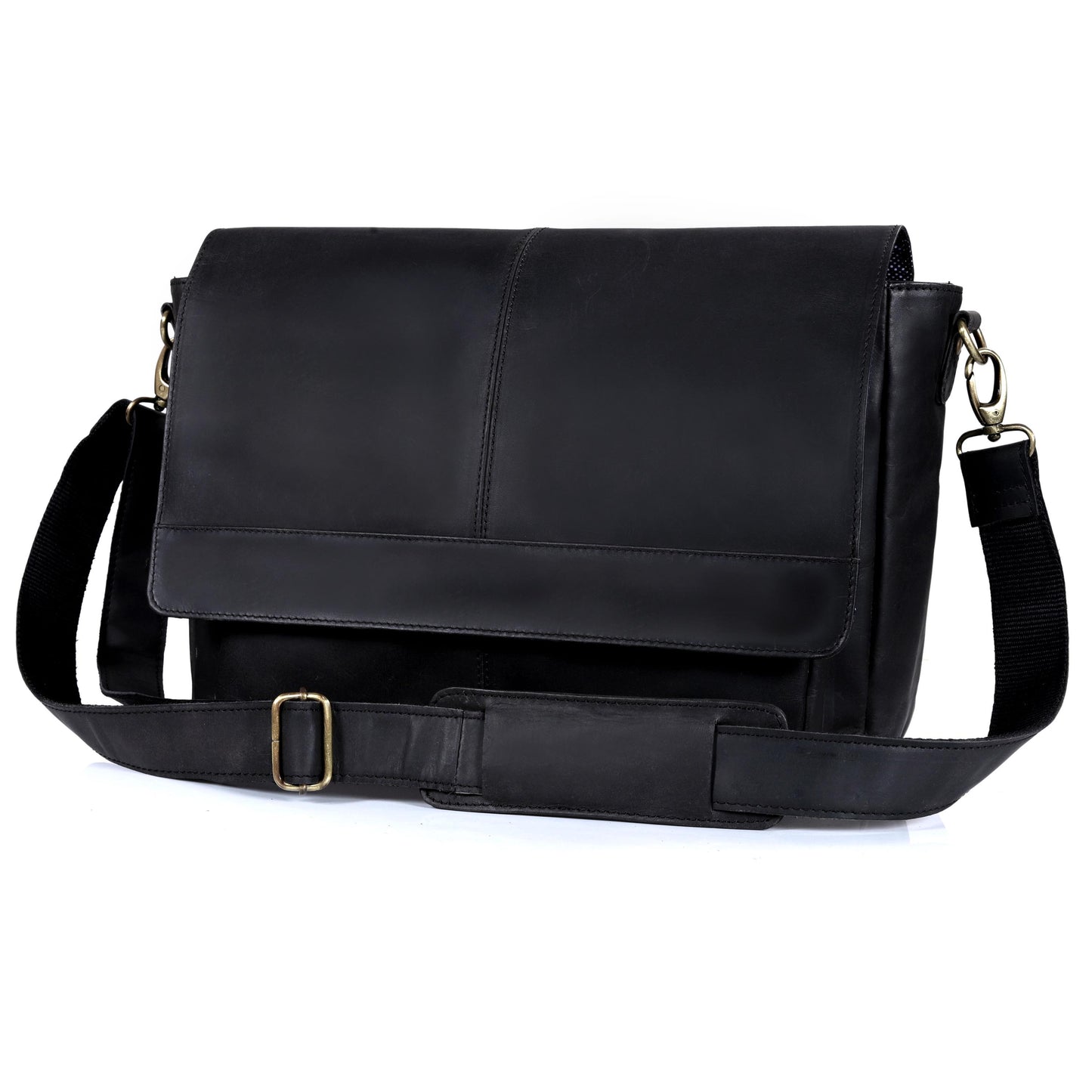The Barbosas Leather Buffalo Briefcase