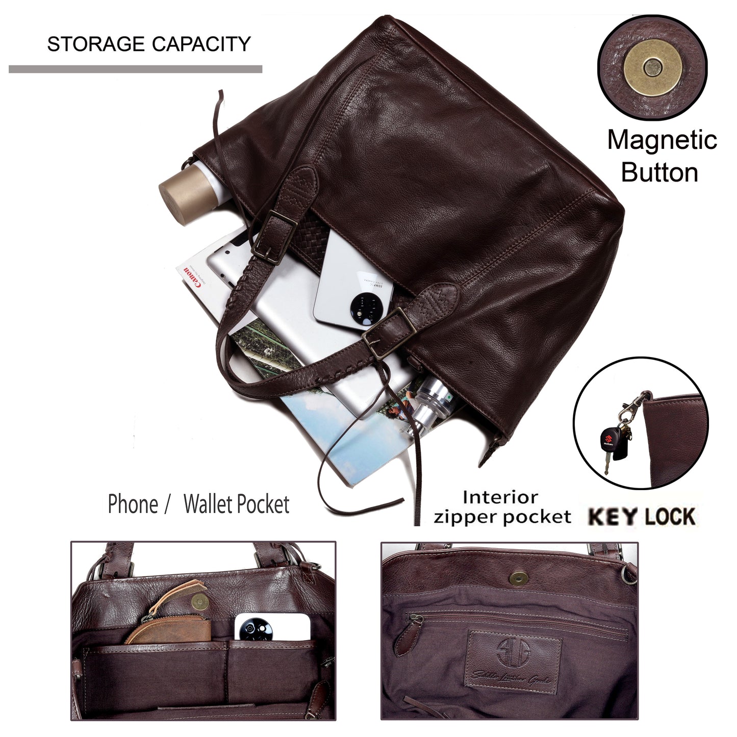 The Tremendous Leather Tote Bag
