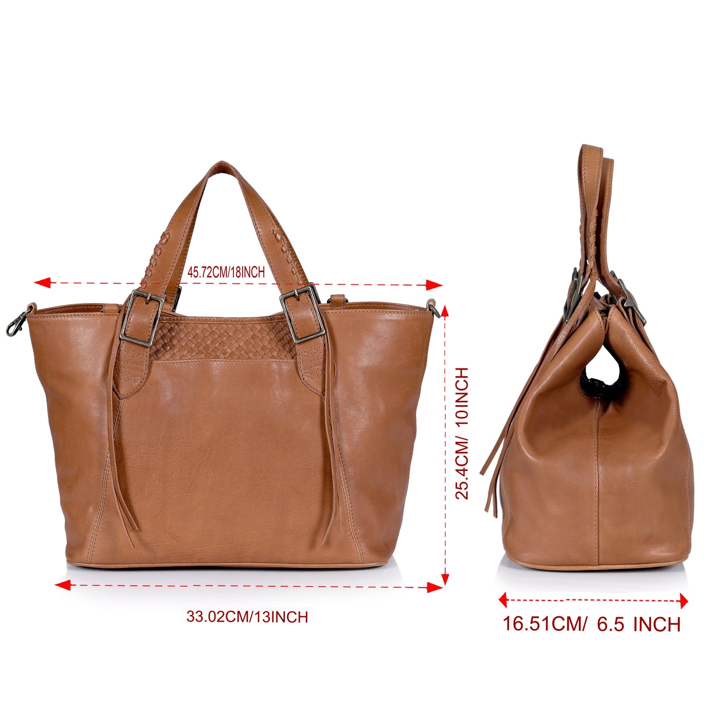 The Sunrise Leather Tote