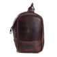 Full Grain Hunter Leather Toiletry Bag