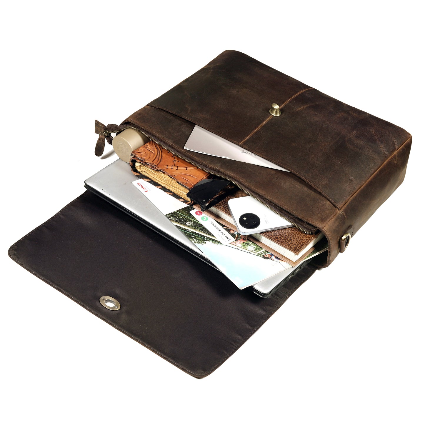 The Porter Leather Messenger bag