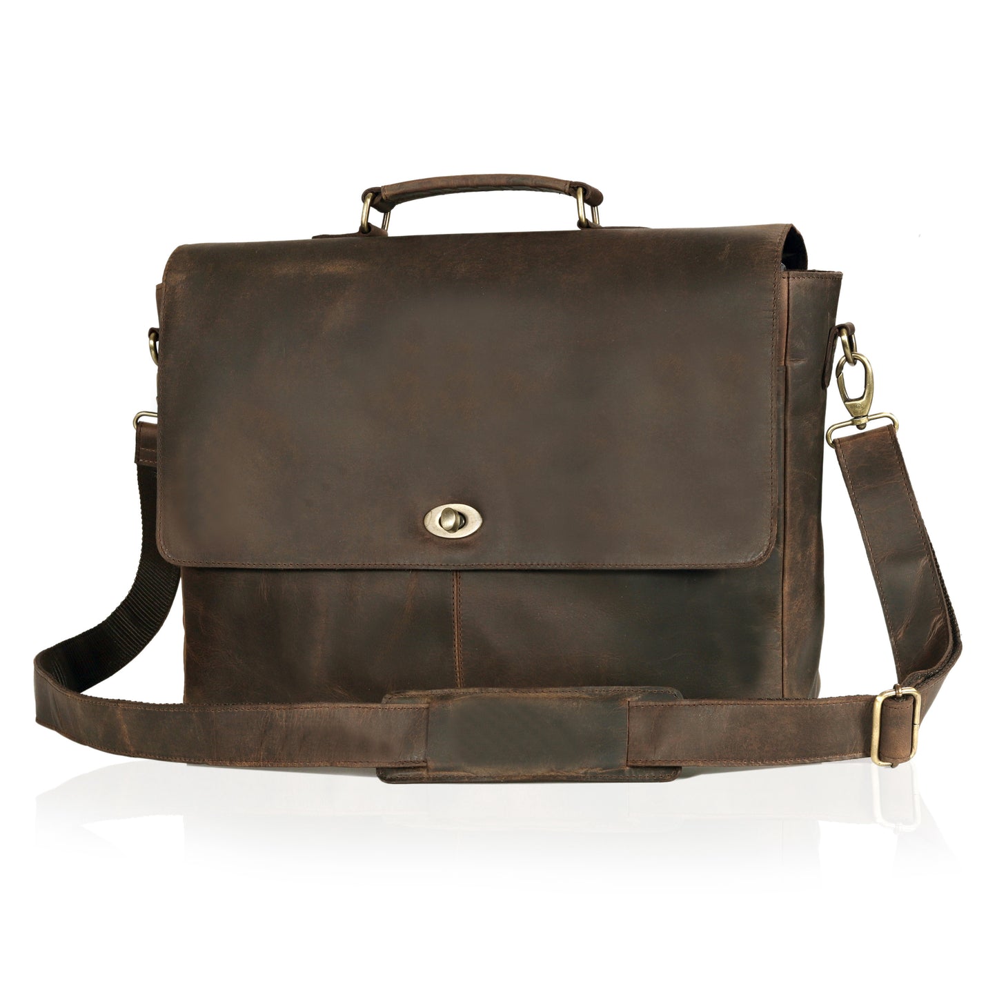 The Porter Leather Messenger bag