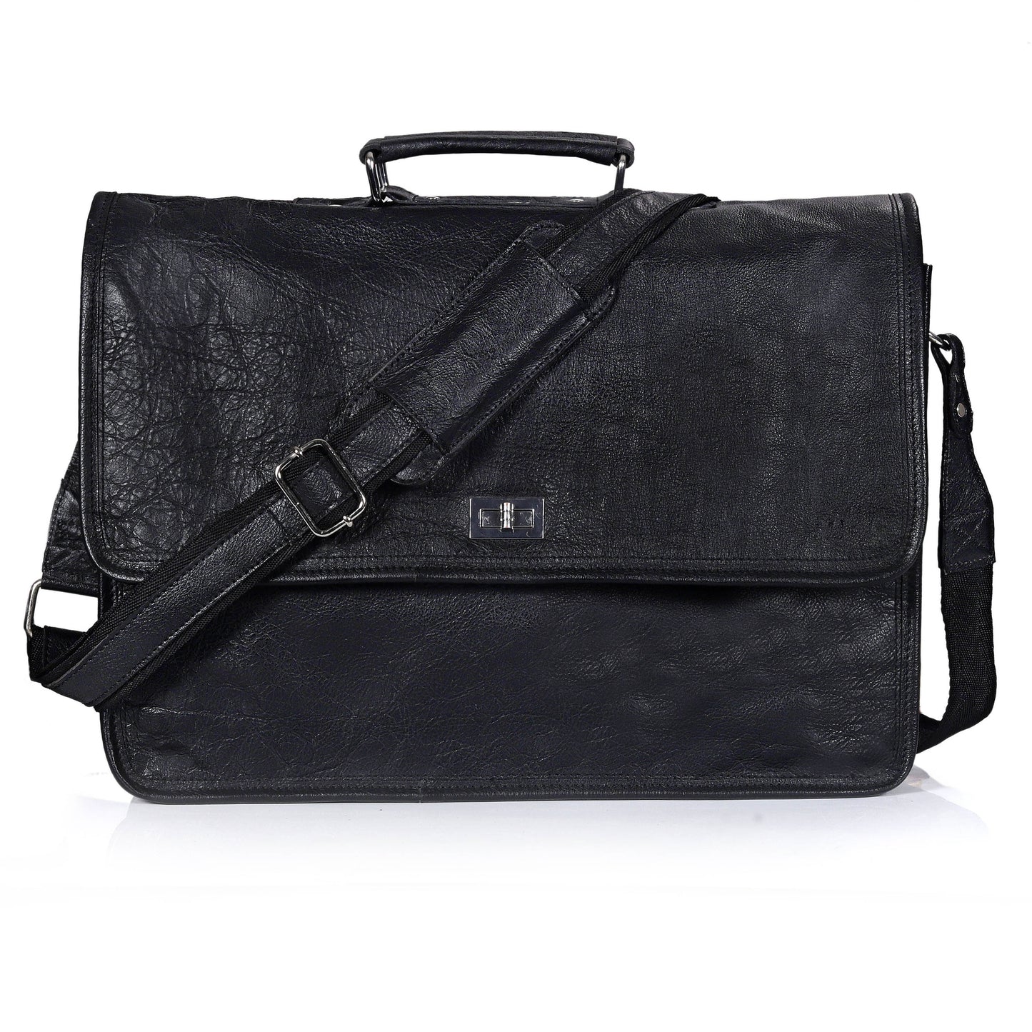 The Granger Leather Messenger Bag