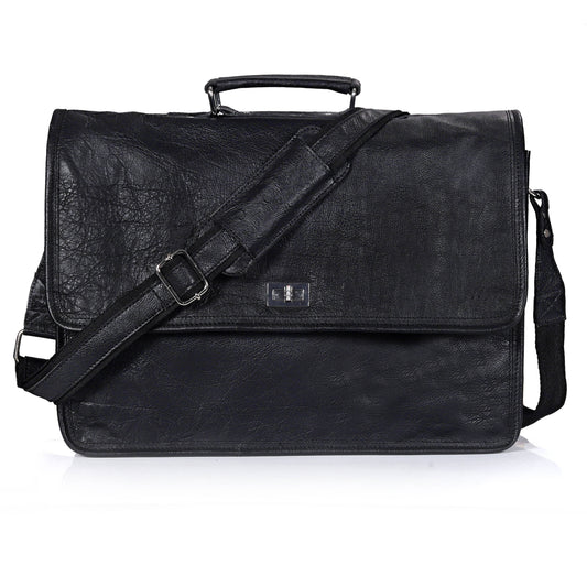 The Granger Leather Messenger Bag