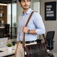 The Regal Buffalo Leather Briefcase