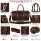 The Buffalo Leather Gym Bag