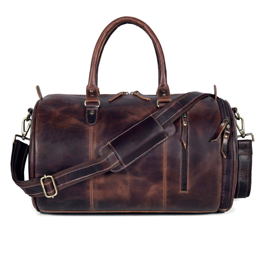 The Buffalo Leather Gym Bag