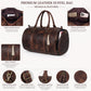 The Buffalo Leather Gym Bag