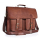 The Lunar Leather messenger Bag