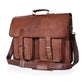 The Lunar Leather messenger Bag