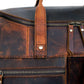 Vintage Radiant Buffalo Leather Duffle Bag