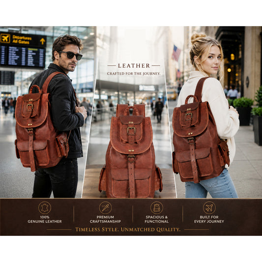 The Prestige Leather backpack