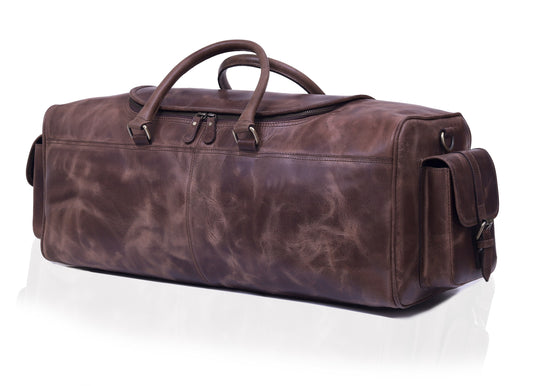 The Overnight Leather Duffle Bag